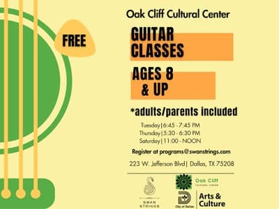 Oak Cliff Free Community Guitar Classes