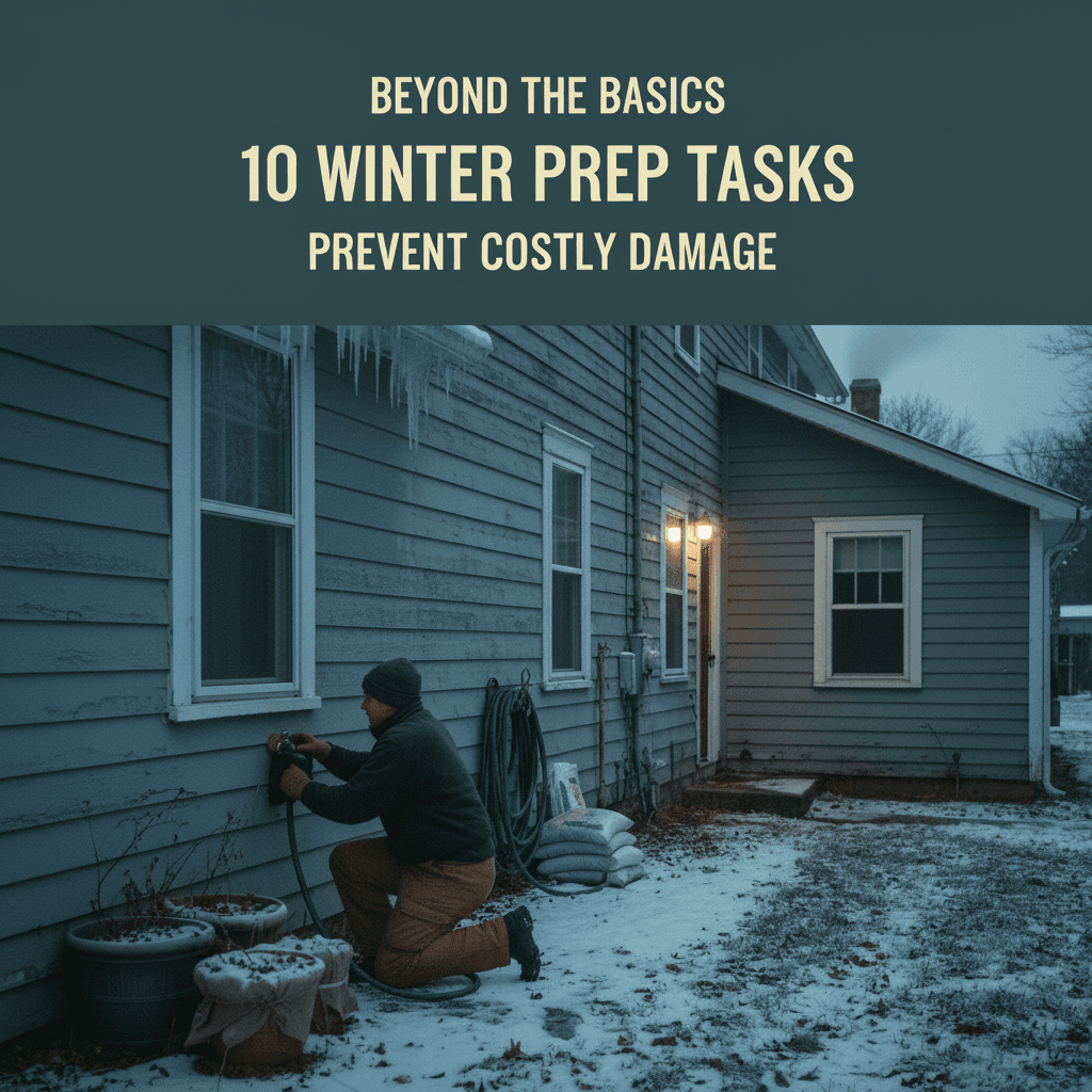 Beyond the Basics: 10 Overlooked Exterior Winter Prep Tasks That Prevent Costly Damage